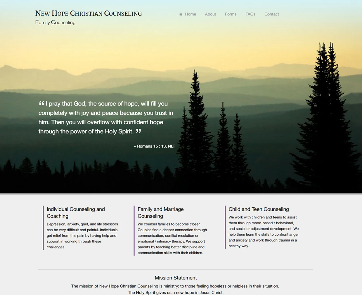 New Hope Christian Counseling
